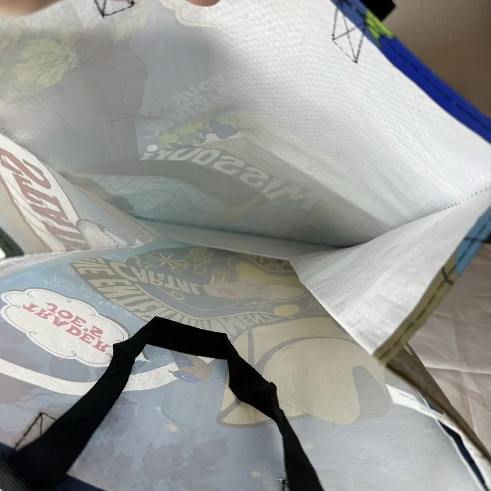 Bundle Of Two Trader Joes Reusable‎ Bags Missouri And Crew Member